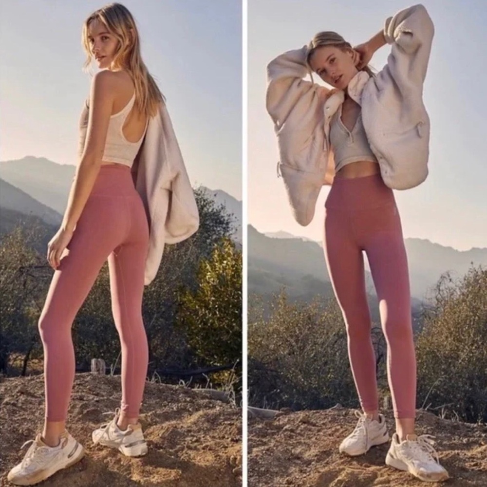 NWOT Free People Movement High-Rise 7/8 Good Karma Leggings